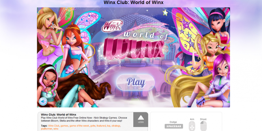 winx club games download